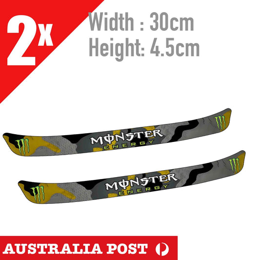 Monster Energy Motorcycle Helmet Visor - Monster Energy Motorcycle  Sticker