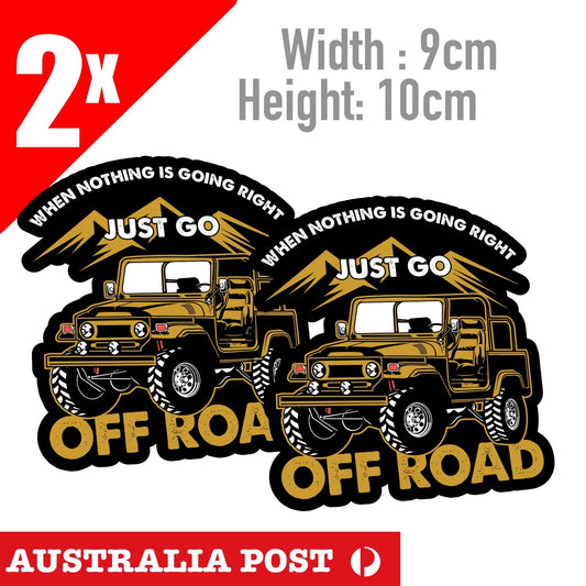 TOYOTA Land Cruiser FJ140 Off Road Badge Sticker