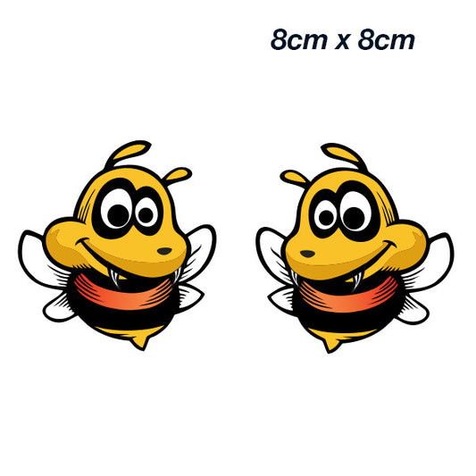 Vampire Bee Funny  Laptop , Car  Decal Sticker 