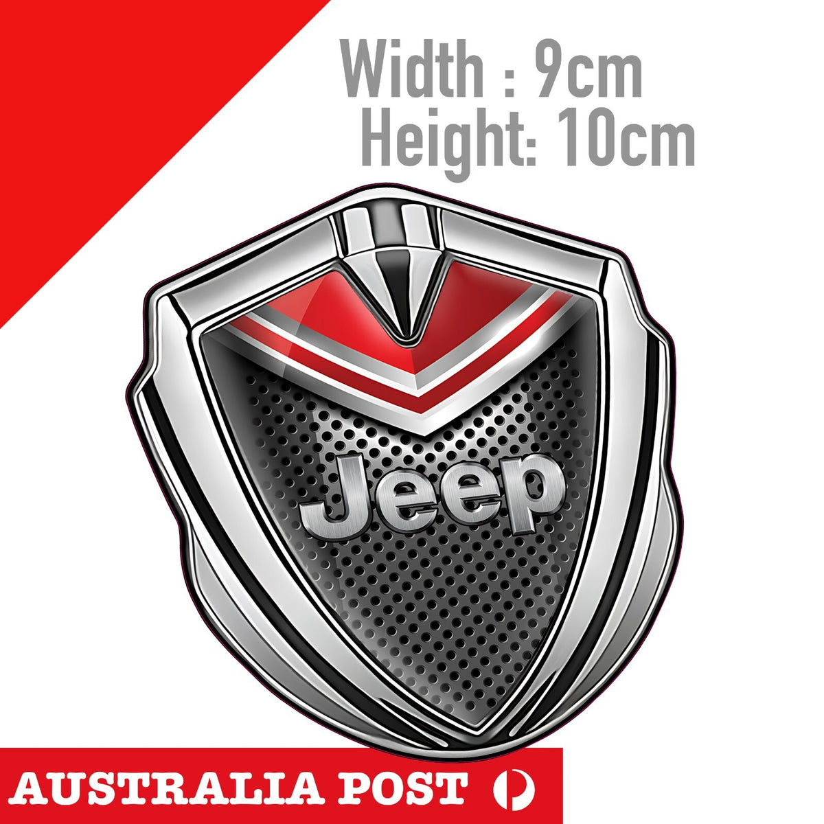 JEEP CHROME STYLE Badge , Jeep Logo Sticker