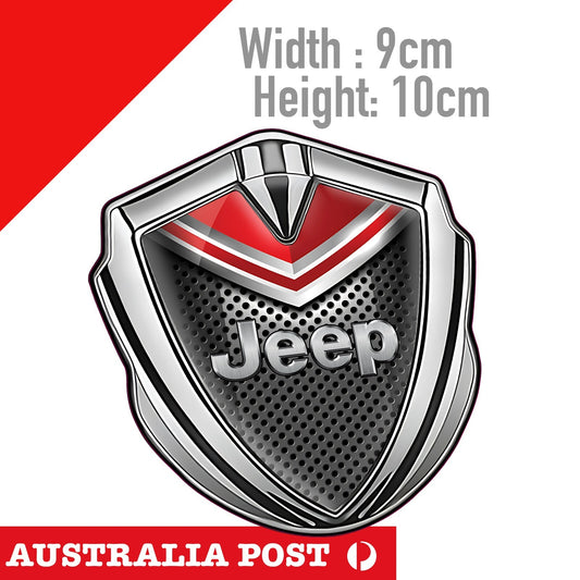 JEEP CHROME STYLE Badge , Jeep Logo Sticker