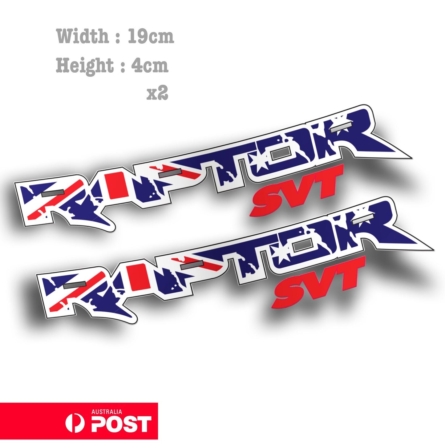 FORD Raptor SVT Australian Flag   Laptop , Car  Decal Sticker 