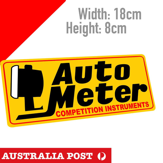 AUTO METER STICKER FOR DRAG RACING BEER FRIDGE WELDER Sticker