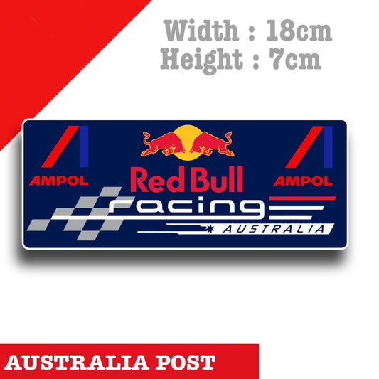 AMPOL RED BULL Australia Racing JDM, RED BULL Energy Drink Sticker