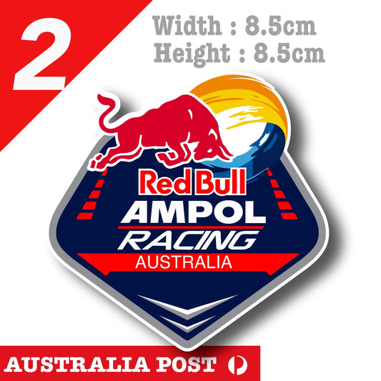 AMPOL Racing , Red BULL AMPOL Racing Badge Stickers