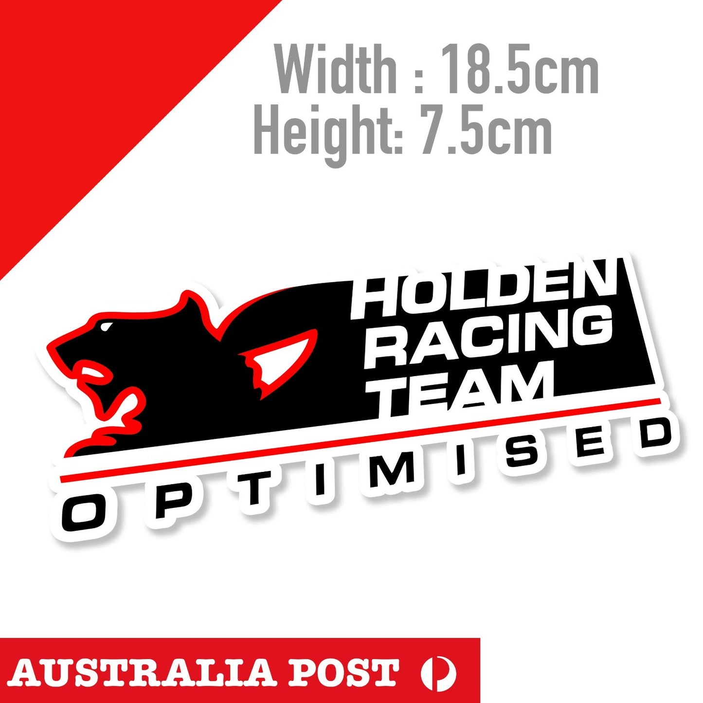 Holden Racing Team Racing OPTIMISED , Racing, Laptop , Car  Stickers
