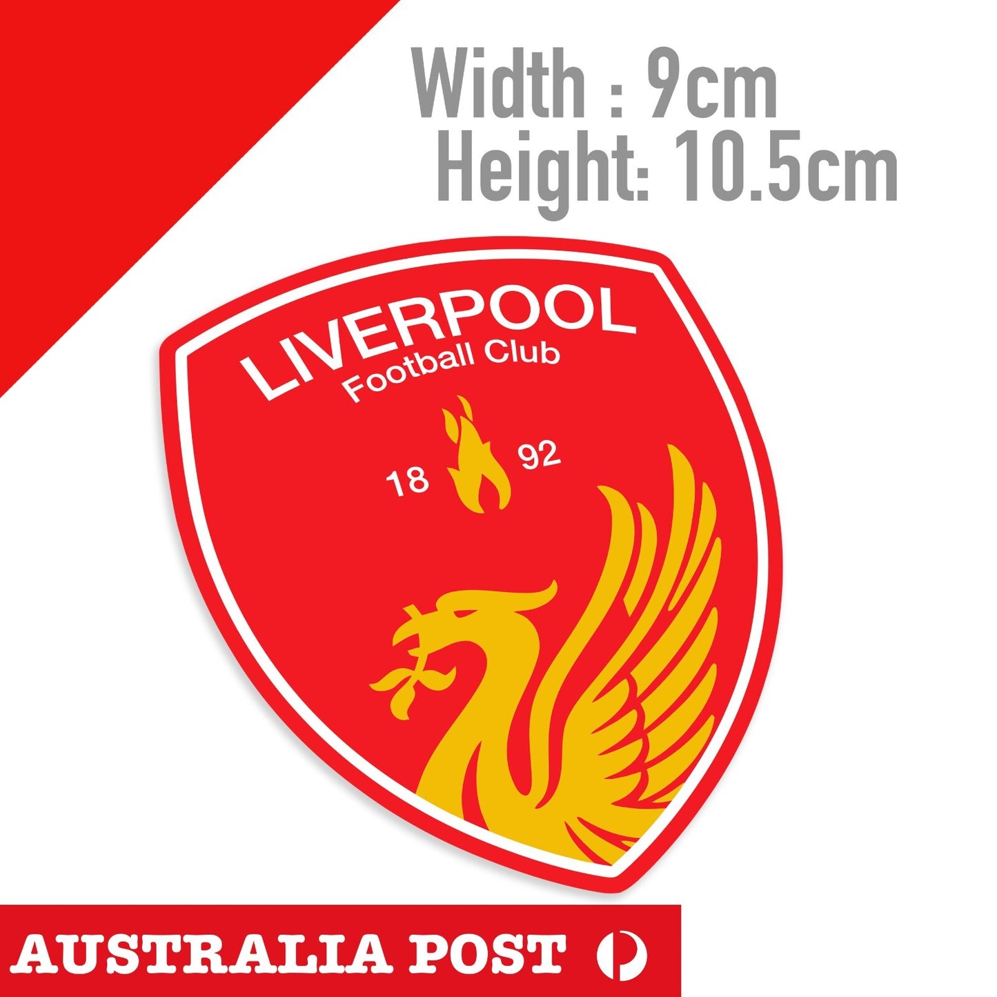 RED LIVERPOOL FC LFC VINYL DECAL STICKER CHAMPIONS LEAGUE Sticker
