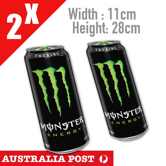 Monster Energy Drink Can Large ,Truck , Toolbox , Fridge , Bar Stickers