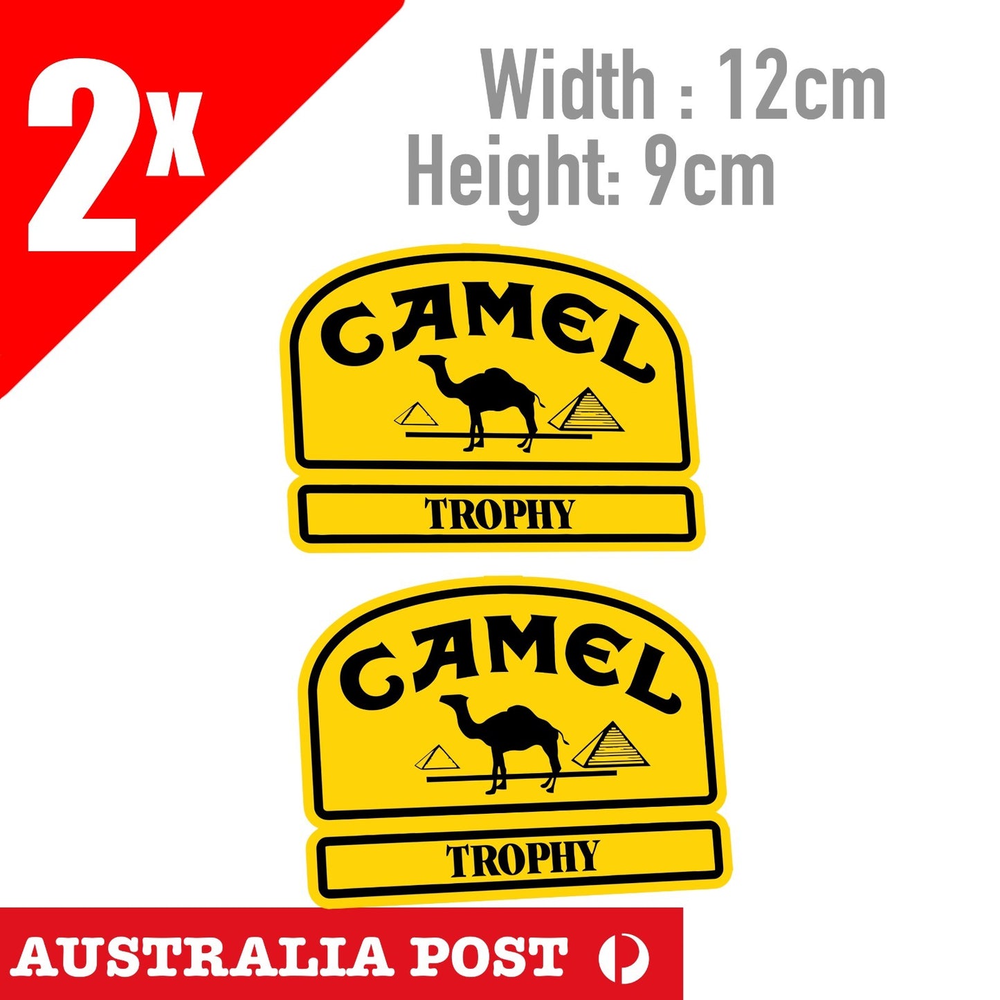 Land Rover Camel Trophy, Land Rover Safari Racing  Logo  Sticker