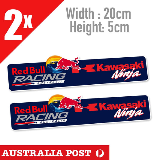 Red Bull RacingKAWASAKI NINJA Racing Slap  Stickers