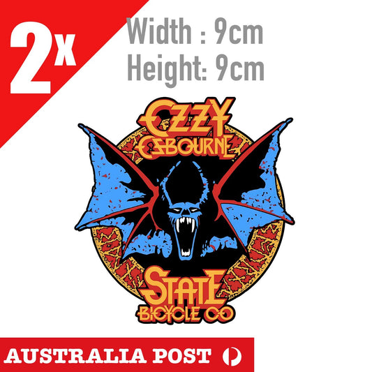 Ozzy Osbourne Heavy Metal R.I.P Logo Sticker