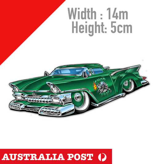 HOT ROD V8  TRUCK Muscle American Racing Car Sticker