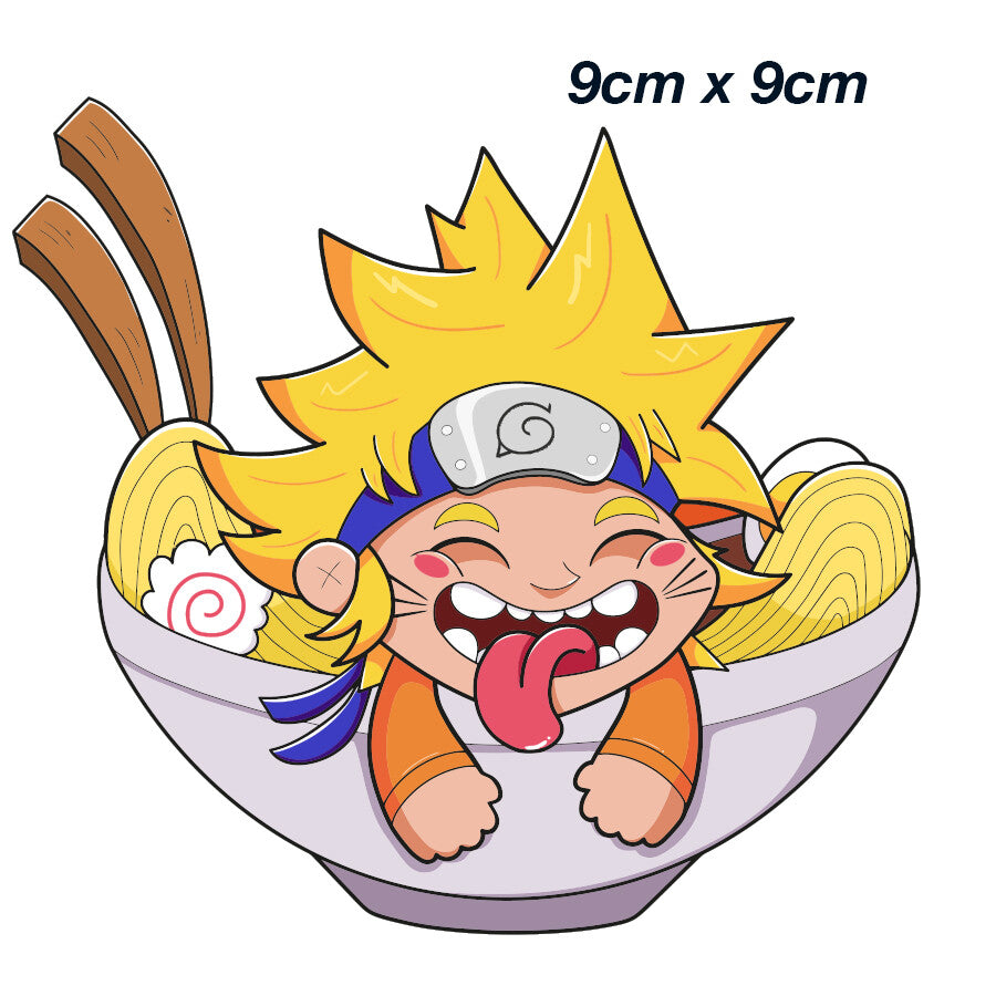 Naruto Ramen Bowl Funny  JDM Laptop , Car  Decal Sticker 