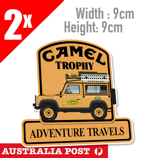 Land Rover Camel Trophy Logo  Sticker