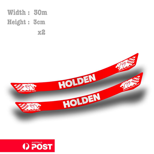 Holden Racing Team Motorcycle Helmet Visor  Sticker 