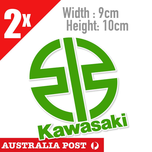Kawasaki LOGO  Stickers Tank Motorbike Toolbox Stickers