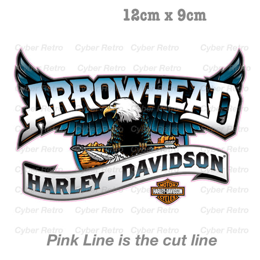 Harley Davidson Motorcycle Arrowhead Harley Sticker 