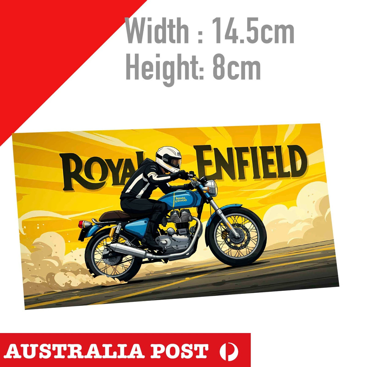 ROYAL ENFIELD Motorcycle Logo Royal Enfield Bicycle, Racing Motorcycle Sticker