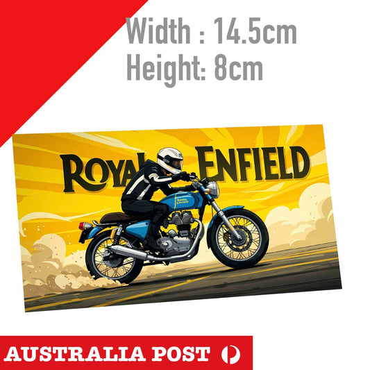 ROYAL ENFIELD Motorcycle Logo Royal Enfield Bicycle, Racing Motorcycle Sticker