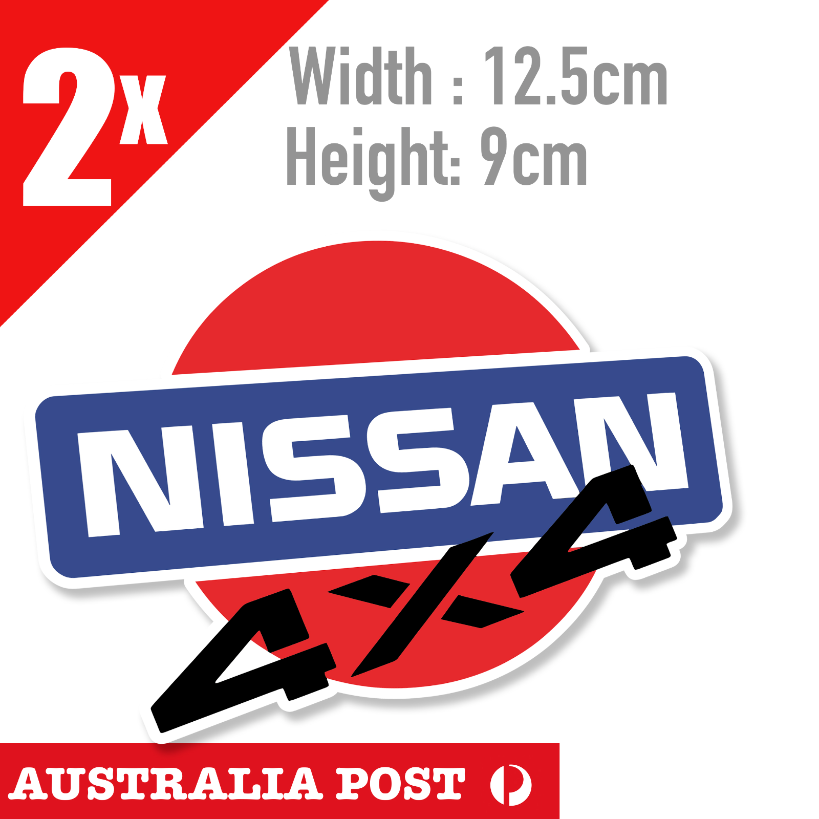 NISSAN 4x4 Logo banner Sticker
