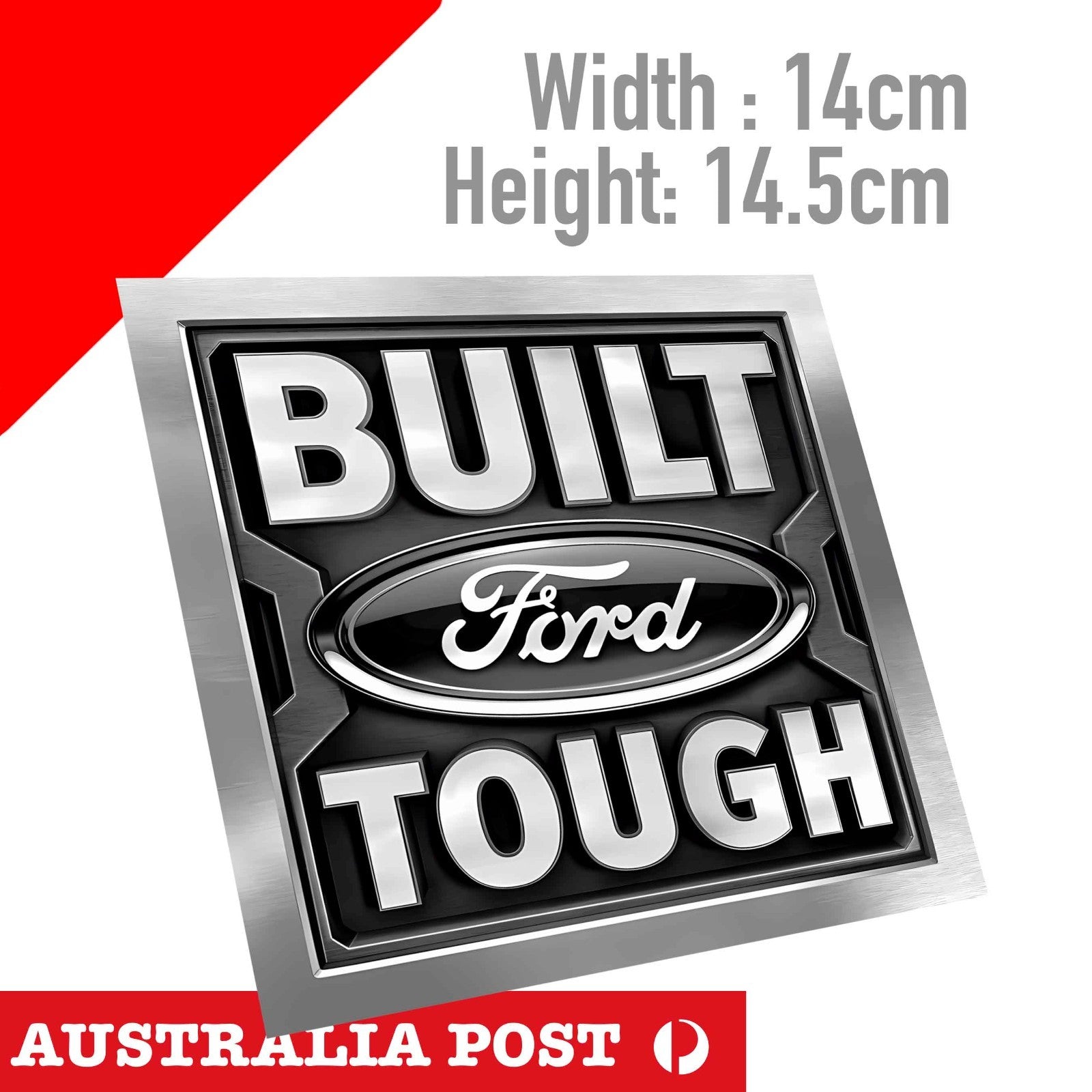 FORD Logo BULT TOUGH Logo, Ford Logo Sticker