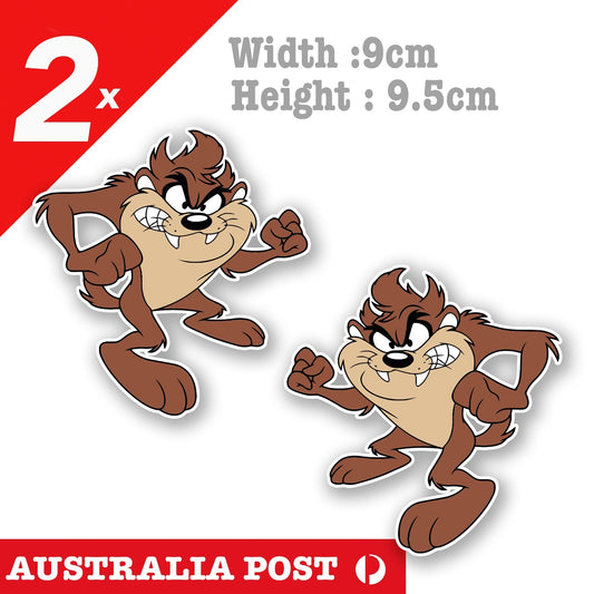Looney Tune , Taz the Devil Angry Decal Stickers