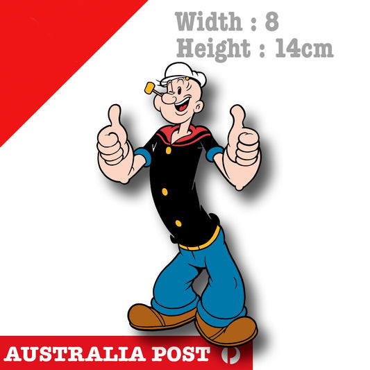 Popeye Sailor  Thumbs Up Sticker