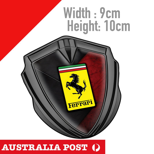 FERRARI Dark Badge, Ferrari LOGO Sticker