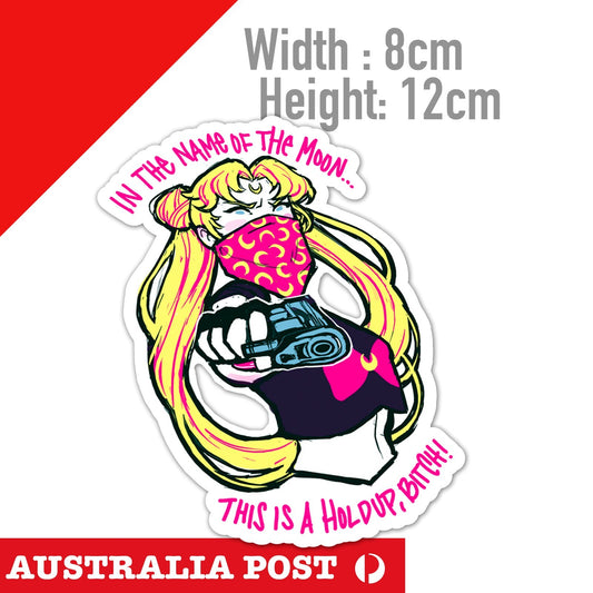 Sailor Moon anime funny JDM  Laptop , Car  Decal Sticker 