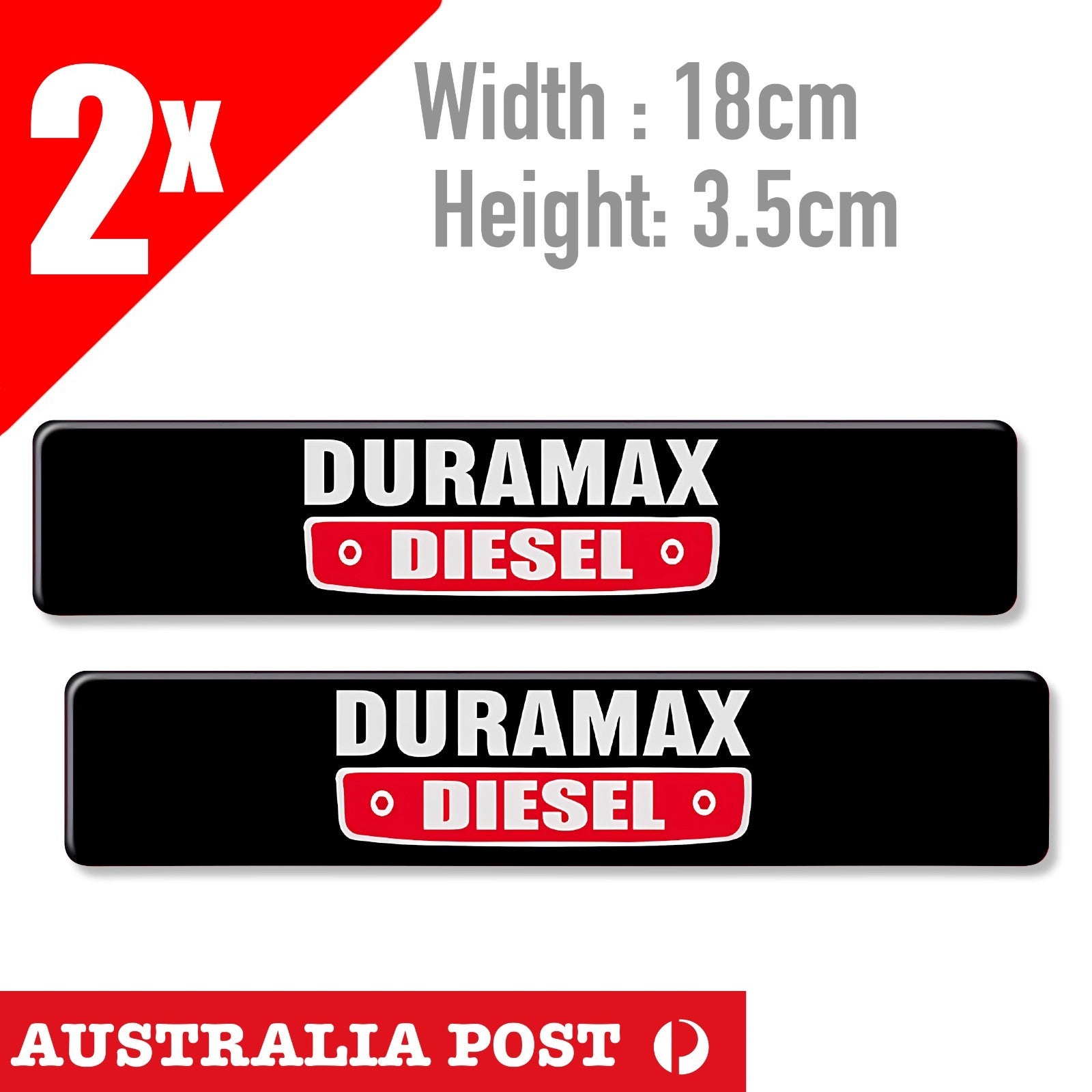 Duramax Diesel Logo Banner , Silverado, Chevy Window Sticker