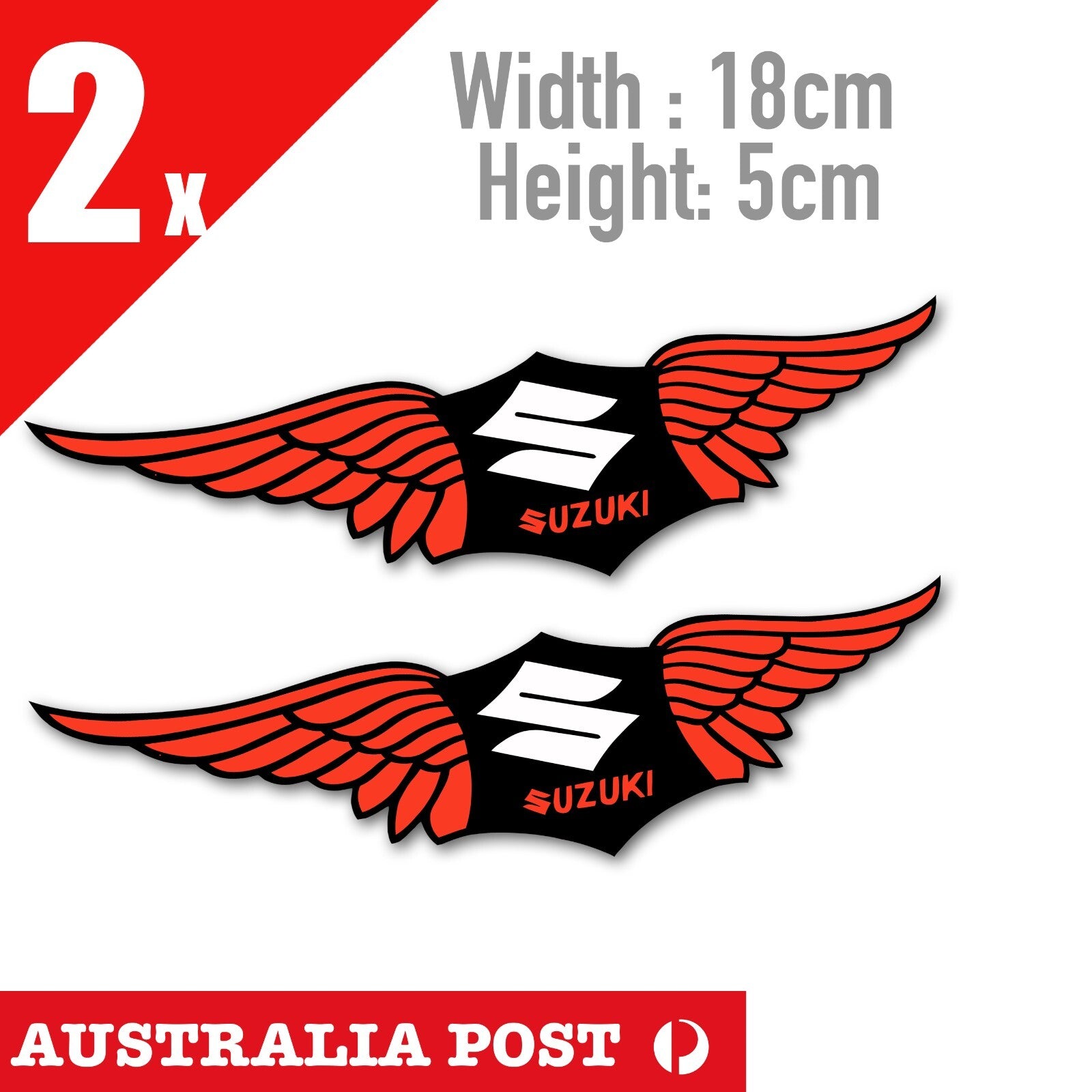 SUZUKI  WING LOGO, MotoGP Oil  4x4 Suzuki Swift GT Rocket Bunny Stickers