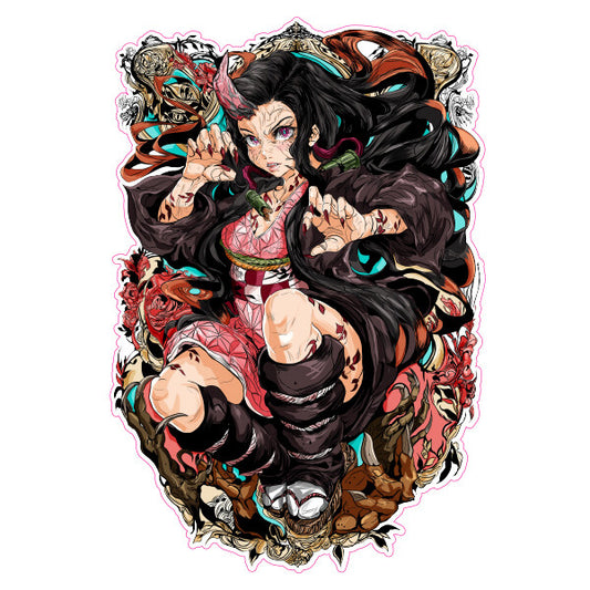 Nezuko | DEMON SLAYER  Laptop , Car  Decal Sticker 