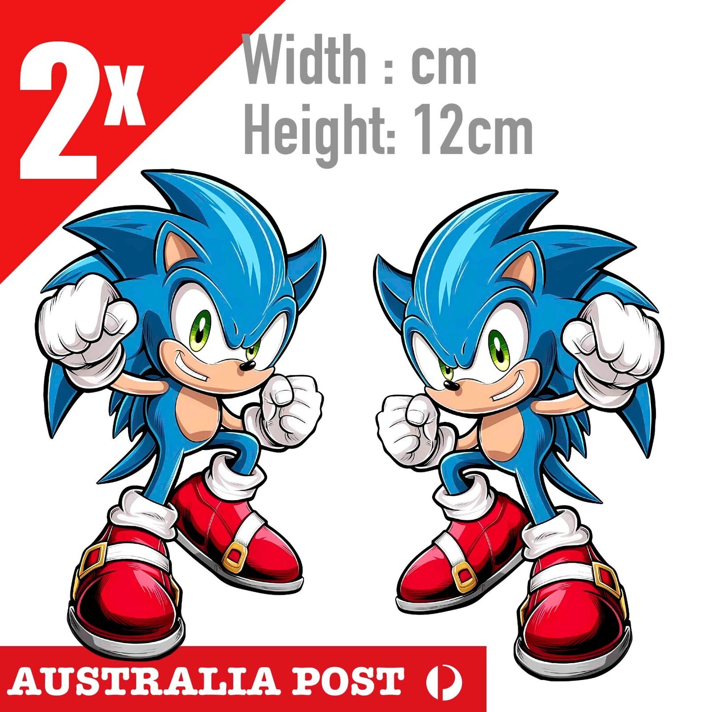 Sonic The Head hog Fire Arcade Game SEGA Stickers