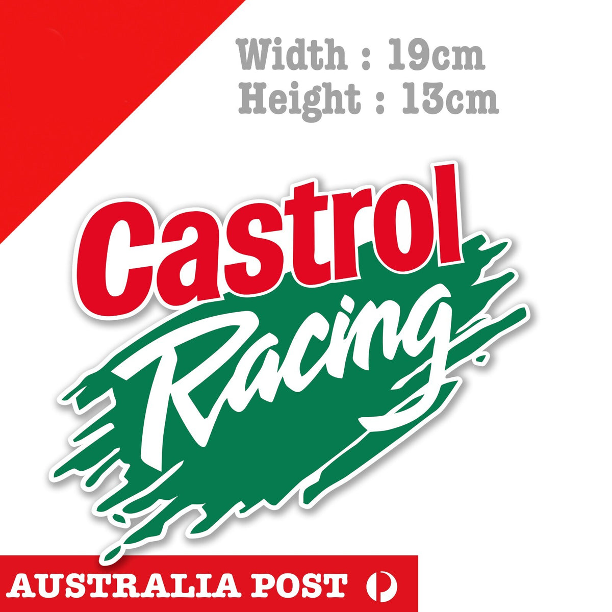 Castrol Racing Logo , Motor Oil Car, Engine Oil Sticker