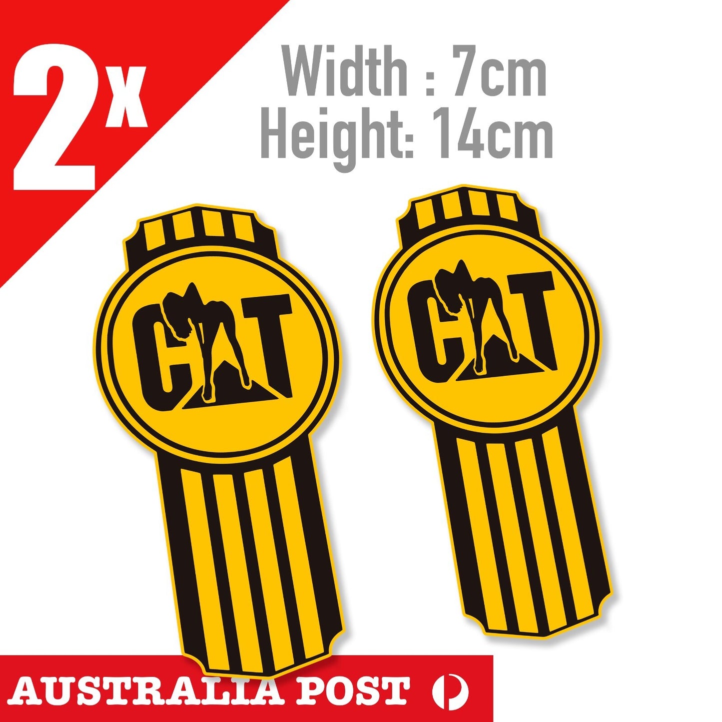 Caterpillar SEXY Pin Up Girl Badge Logo, Heavy Machinery, Mine Stickers