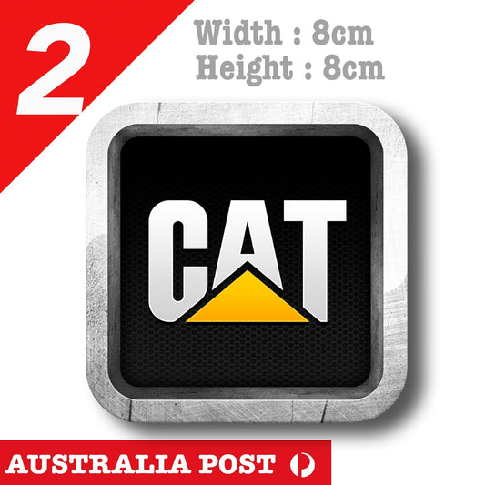 Caterpillar Block Logo Laptop , Car  Vinyl  Sticker 