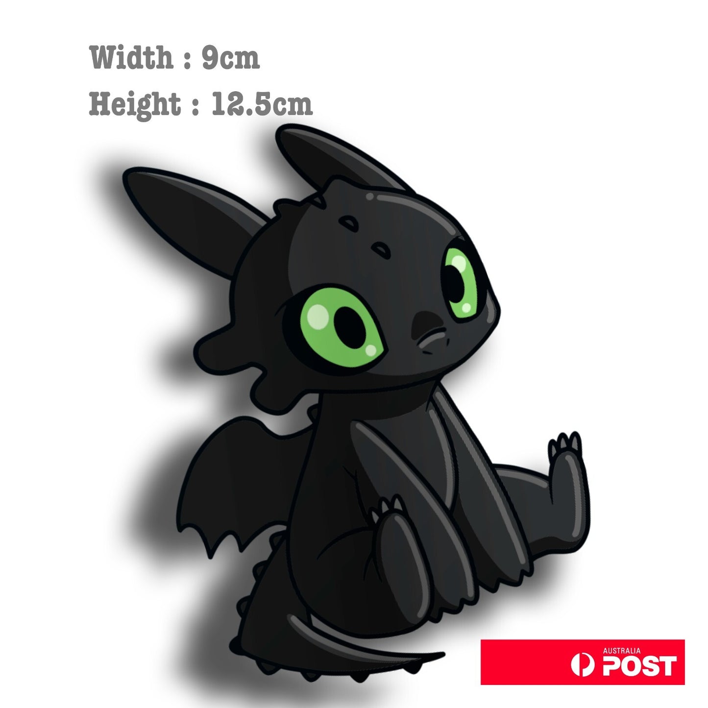 Toothless - How to Train Your Dragon Cute Dragon Cartoon Sticker 