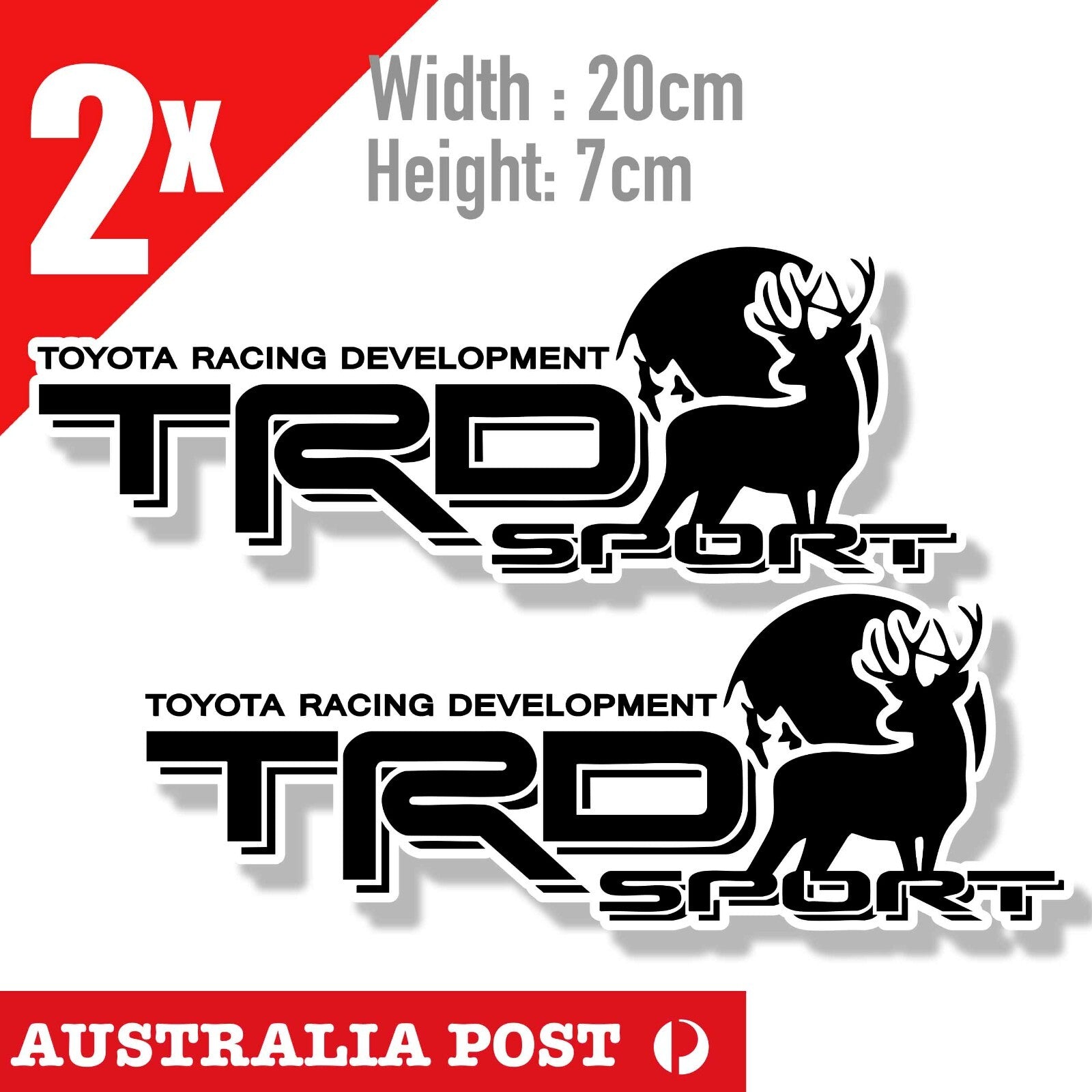 Toyota HILUX TRD TRD 4WD Logo, 4x4 Off Road, Hilux Toyota  Hunting Stickers
