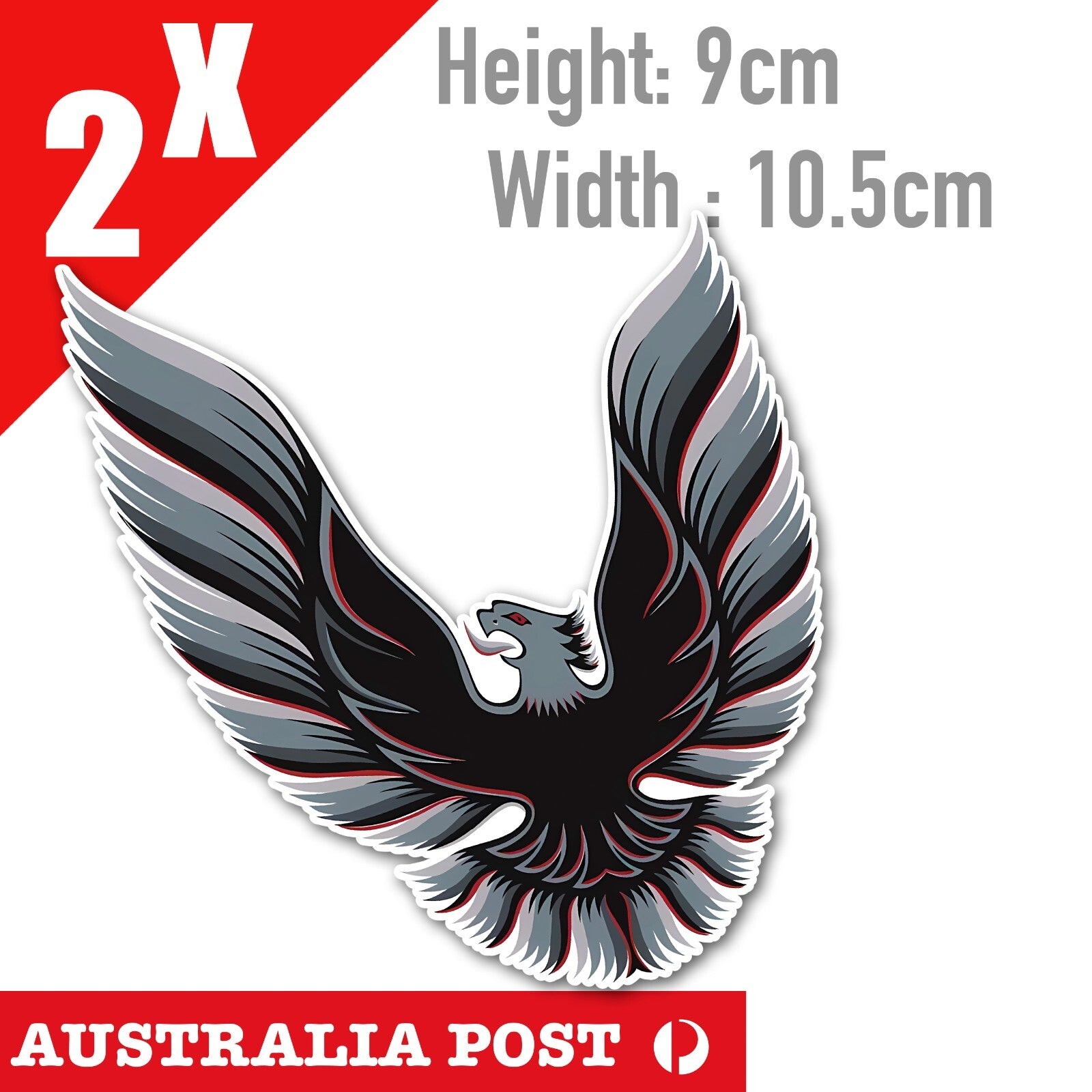 Pontiac Firebird 1977 Eagle Trams Am , American Muscle Car Logo Stickers