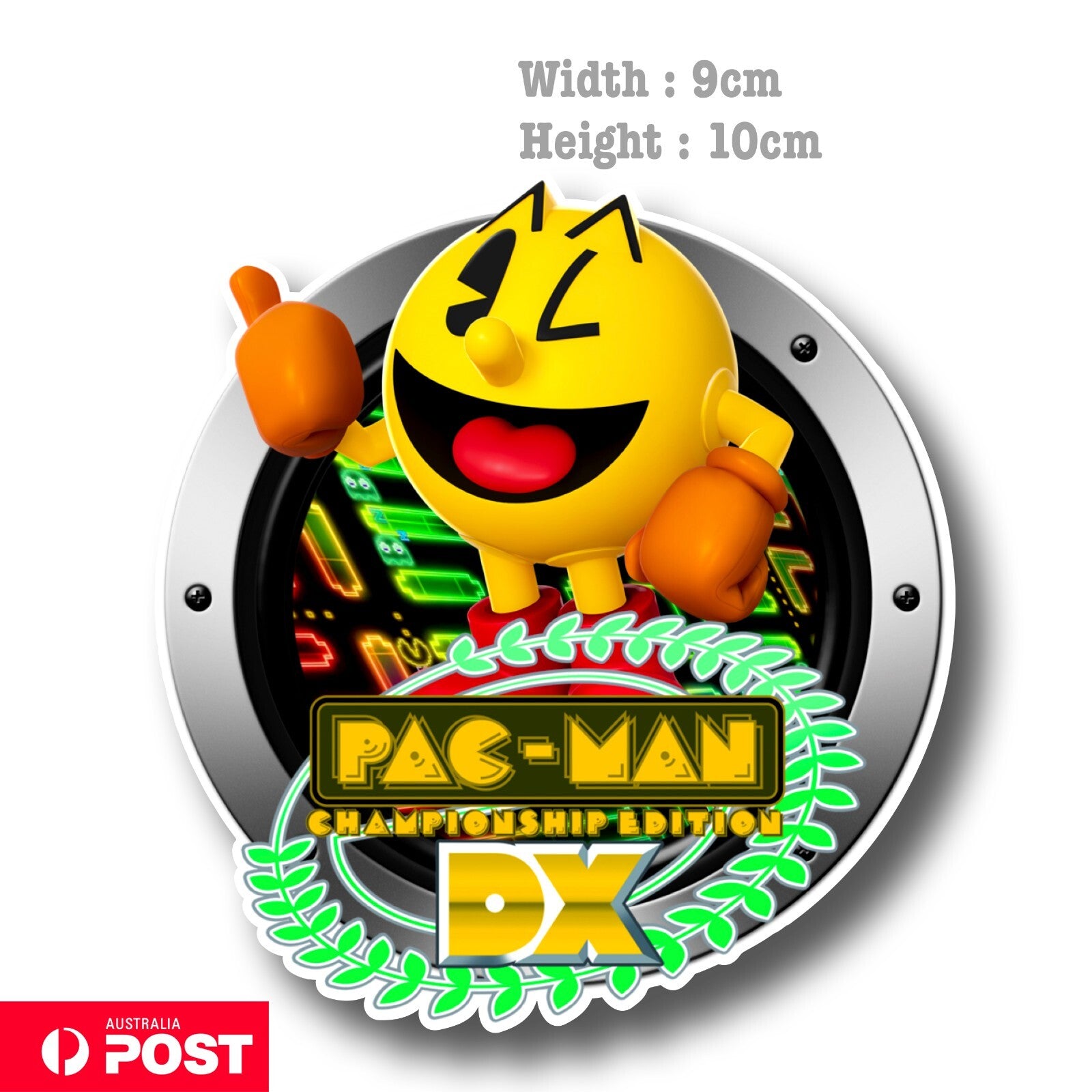 PAC MAN Championship Logo - Arcade Vintage Logo Decal Sticker – Astro ...