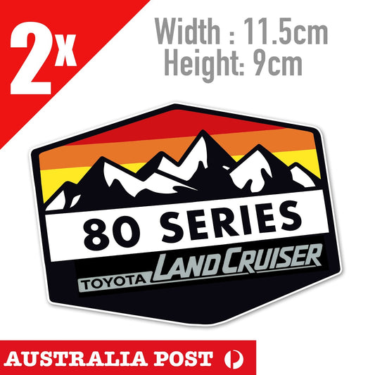 Toyota LAND CRUISER TRD  80 Series , Toyota  Logo, Hilux, 4WD, Off Road Stickers