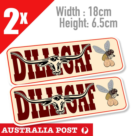 DILLIGAF Do I Look Like I Give a F*ck funny Big BALL Mosquito joke Car Stickers