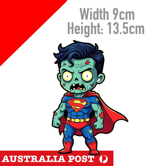 Zombie Superman, Car Truck Window Decal Sticker