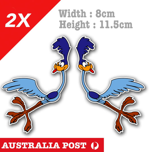 Road Runner Beep Beep funny Cartoon Stickers