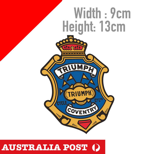 Triumph  MOTORCYCLE COVENTRY Vintage STICKER