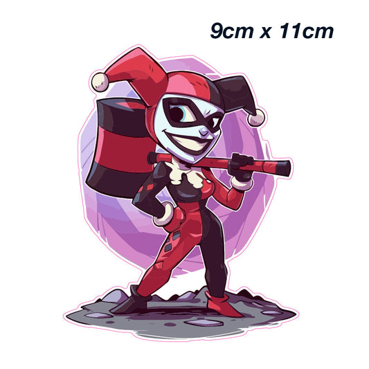 Harley Quinn with Mallet  Laptop , Car  Decal Sticker 