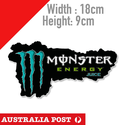 Monster Energy Drink Juice Blue Sticker