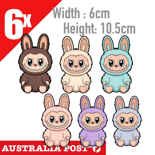 LaBUBU The Monsters x6 STICKER