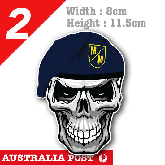 Metal Mulisha ,Motocross Dirt Bike 4x4 Off Road Helmet, Skull Head  Stickers