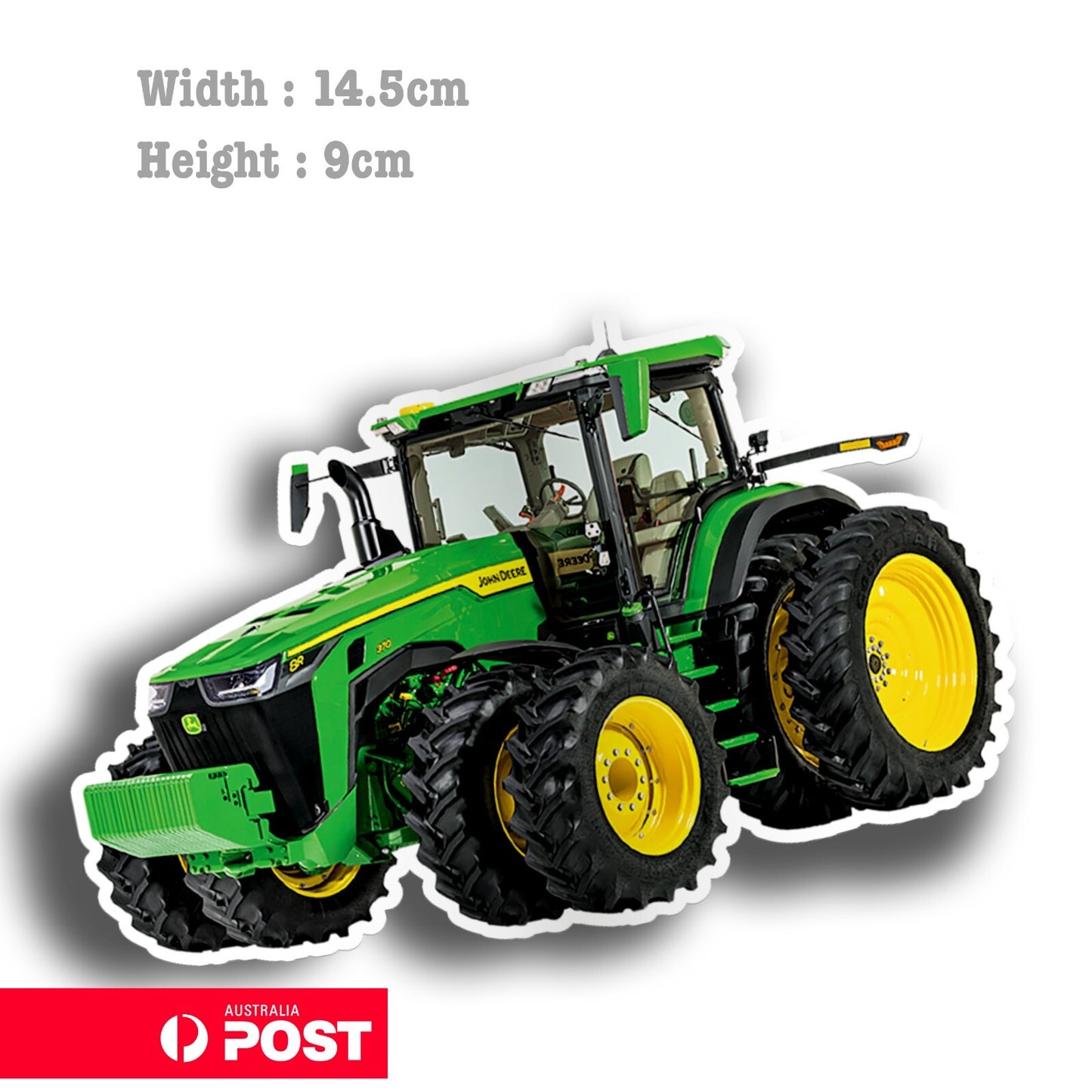 JOHN DEERE 8R 370 Tractor , John Deere Tractor Farming  Sticker 